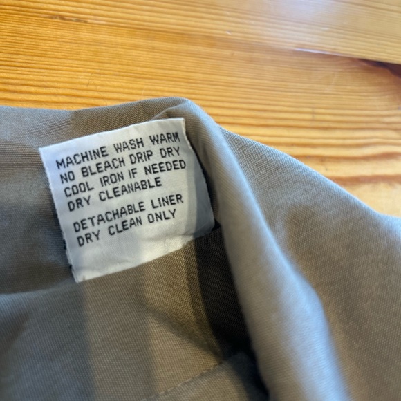 Ladies 1980s Retro Trench Coat Size 9/10 - Picture 13 of 13